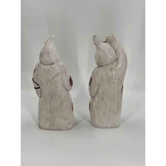 (2) Joelson Industries 1997 Resin Ghosts 10" x 3.25" Halloween Pumpkin, Cat, Bat - Picture 6 of 10